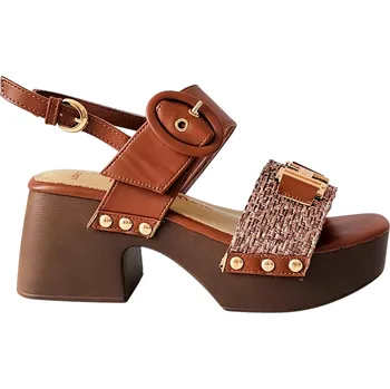 Dámské sandále Hnědé retro sandály Gai Mattiolo Marrone Velikost: 36
