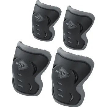 Chránič kolene Kellys Kiter Pads chrániče kolen a loktů černé 4 ks S