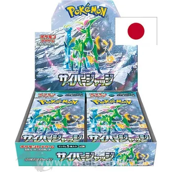 Sběratelská karetní hra Pokémon Scarlet and Violet Cyber Judge Booster Box - japonsky