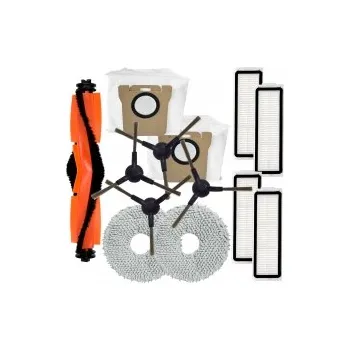 Sada příslušenství pro robotický vysavač Kartáče, HEPA filtry k vysavači XIAOMI Robot Vacuum X20 Max (D109GL) sada mopů a sáčky 13ks
