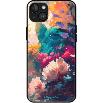 Pouzdro na mobilní telefon iSaprio MagSafe lesklé pouzdro - Apple iPhone 14 Plus - Flower Design (Lesklé MagSafe pouzdro iSaprio pro Apple iPhone 14 Plus - Flower Design - tvrzený skleněný obal a ochranný kryt s elegantním designem a měkkými boky)
