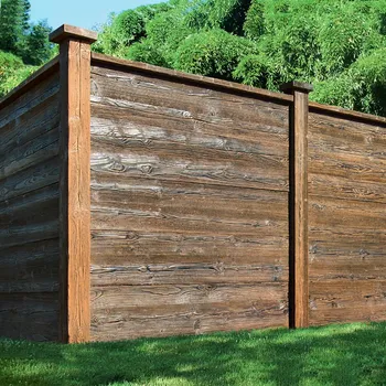 Příslušenství pro plot Sloupek průběžný FEROBET STARÉ DŘEVO 160×160×2 400 mm