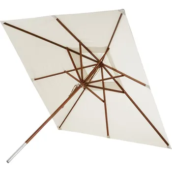 Slunečník FRITZ HANSEN Slunečník Messina, Square, Off-White, 300 cm