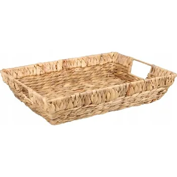 Obraz PODNOS KOŠÍK Z VODNÍHO HYACINTU 40x30x8 cm