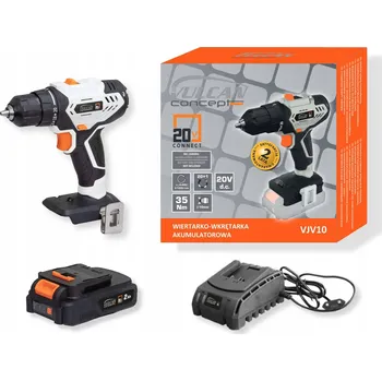 Vrtačka Příklepová Aku Vrtačka Vulcan 20V