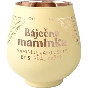 Svícen Albi Zrcadlový svícen - Báječná maminka