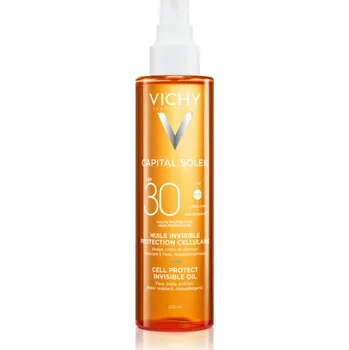 Přípravek na opalování Vichy Capital Soleil Cell Protect neviditelný olej SPF30 200 ml