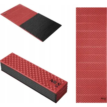 Karimatka Pevná skládací karimatka na kempování, pláž, pod spacák 182x60cm Nils Camp