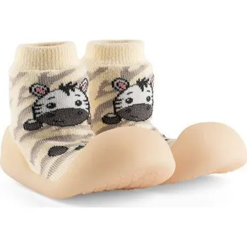 Capáčky Chameleon Ponožkové botičky Zebra vel. 125