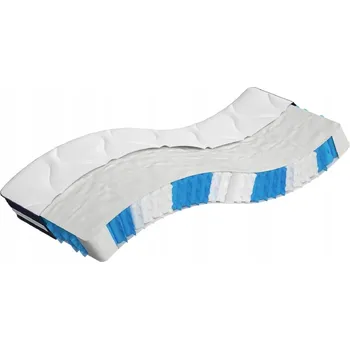 Matrace VidaXL Taštičková matrace, střední tvrdost, 90 x 190 cm, jednolůžková