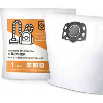Sáček do vysavače Syntetický sáček do vysavače Kärcher MV 6 P Premium Renovation Kit 1 ks