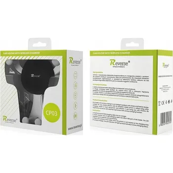 Držák do ventilační mřížky Reverse černý