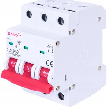 Jistič Jistič PRO. B1 1A 3P, vstup pro lištovou vidlici