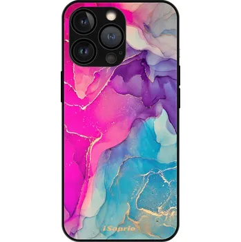 Pouzdro na mobilní telefon iSaprio MagSafe lesklé pouzdro - Apple iPhone 13 Pro Max - Purple Ink (Lesklé MagSafe pouzdro iSaprio pro Apple iPhone 13 Pro Max - Purple Ink - tvrzený skleněný obal a ochranný kryt s elegantním designem a měkkými boky)