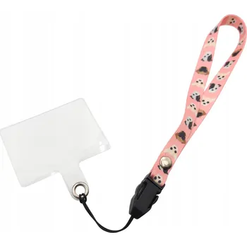 Šňůrka na telefon plast, vícebarevná