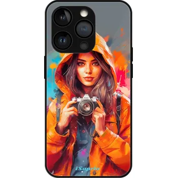 Pouzdro na mobilní telefon iSaprio MagSafe lesklé pouzdro - Apple iPhone 13 Pro - Girl with Camera (Lesklé MagSafe pouzdro iSaprio pro Apple iPhone 13 Pro - Girl with Camera - tvrzený skleněný obal a ochranný kryt s elegantním designem a měkkými boky)