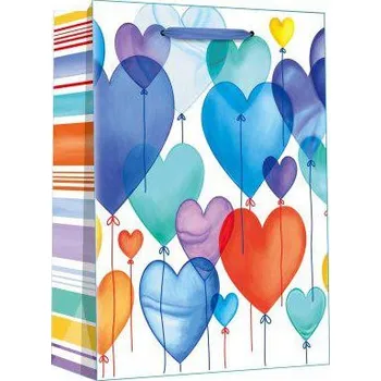 Dárková taška Flexio Taška dárková M - Zamilované balónky