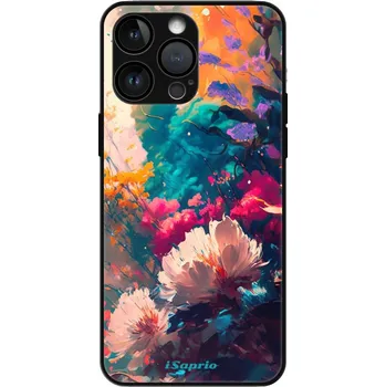 Pouzdro na mobilní telefon iSaprio MagSafe lesklé pouzdro - Apple iPhone 15 Pro Max - Flower Design (Lesklé MagSafe pouzdro iSaprio pro Apple iPhone 15 Pro Max - Flower Design - tvrzený skleněný obal a ochranný kryt s elegantním designem a měkkými boky)