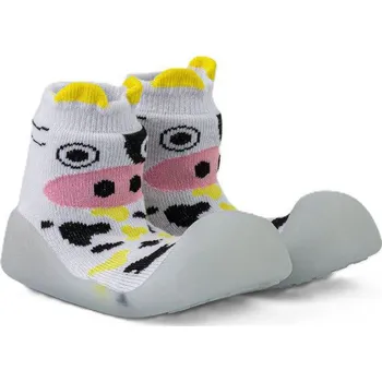 Capáčky Chameleon Ponožkové botičky Cow Vel. 135