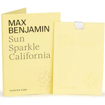 Vůně do auta Max Benjamin - Luxusní vonná karta Sun Sparkle California, 1 ks