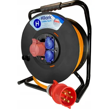 Elektrická zásuvka Silový adaptér H07BQ-F 5x4 16A, 5kolíková redukce 32A 5kolík IP44 1M