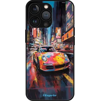 Pouzdro na mobilní telefon iSaprio MagSafe lesklé pouzdro - Apple iPhone 13 Pro Max - Abstract Porsche (Lesklé MagSafe pouzdro iSaprio pro Apple iPhone 13 Pro Max - Abstract Porsche - tvrzený skleněný obal a ochranný kryt s elegantním designem a měkkými boky)