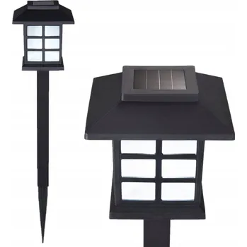 Venkovní osvětlení SOLÁRNÍ LAMPA LED ZAHRADNÍ LUCERNA SVĚTLO VENKOVNÍ SE SOUMRAKOVÝM SENZOREM