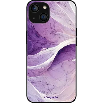 Pouzdro na mobilní telefon iSaprio MagSafe lesklé pouzdro - Apple iPhone 14 - Purple Paint 10 (Lesklé MagSafe pouzdro iSaprio pro Apple iPhone 14 - Purple Paint 10 - tvrzený skleněný obal a ochranný kryt s elegantním designem a měkkými boky)