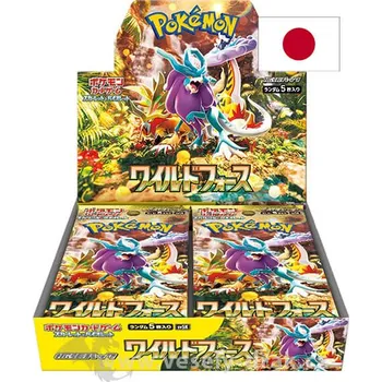 Karetní hra Pokémon Scarlet and Violet Wild Force Booster Box - japonsky