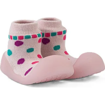 Kojenecké oblečení Chameleon Ponožkové botičky Polka vel. 125