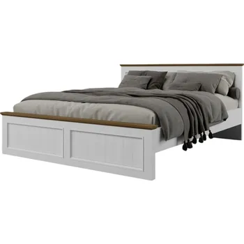 Komoda ARTEN (NANO Systems s.r.o.) Jednolůžková postel FLEUR-L4P (Bílá) ROZMĚR: 120 x 200 cm