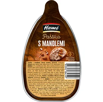Hamé paštika s mandlemi 105g