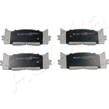 Brzdová destička Sada brzdových destiček, kotoučová brzda ASHIKA 50-02-277