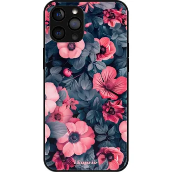 Pouzdro na mobilní telefon iSaprio MagSafe lesklé pouzdro - Apple iPhone 12 Pro - Blossom Harmony 10 (Lesklé MagSafe pouzdro iSaprio pro Apple iPhone 12 Pro - Blossom Harmony 10 - tvrzený skleněný obal a ochranný kryt s elegantním designem a měkkými boky)
