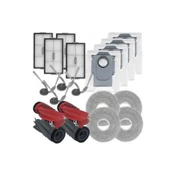 Sada příslušenství pro robotický vysavač Kartáče a HEPA filtry pro vysavač XIAOMI Roborock S9 MaxV Slim sada mopů a sáčky 20ks