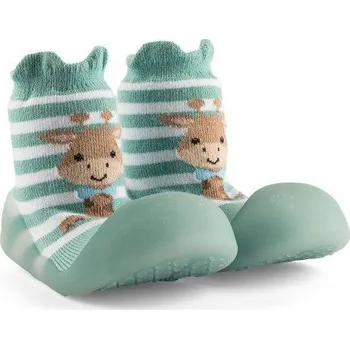 Kojenecké oblečení Chameleon Ponožkové botičky Blue Giraffe Vel. 125