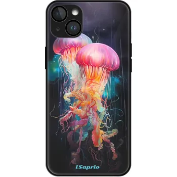 Pouzdro na mobilní telefon iSaprio MagSafe lesklé pouzdro - Apple iPhone 14 Plus - Abstract Jellyfish (Lesklé MagSafe pouzdro iSaprio pro Apple iPhone 14 Plus - Abstract Jellyfish - tvrzený skleněný obal a ochranný kryt s elegantním designem a měkkými boky)