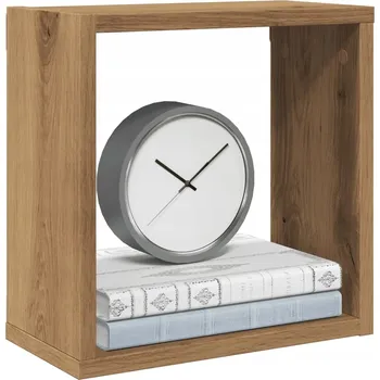 police Dřevěná police VidaXL 30 x 15 cm dub artisan