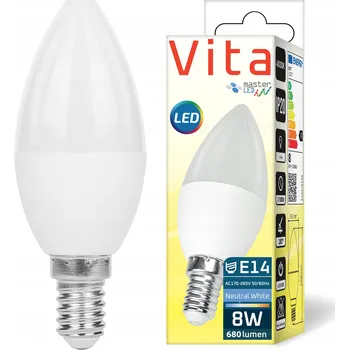 Žárovka LED žárovka Masterled E14 8W 4000K neutrální bílá