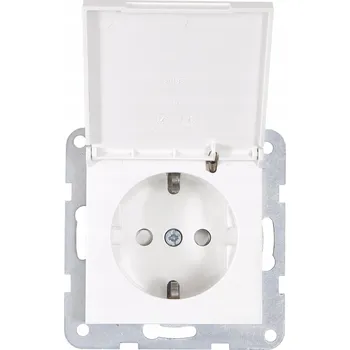 Elektrická zásuvka Elektrická Zásuvka nástěnná Schrack černá