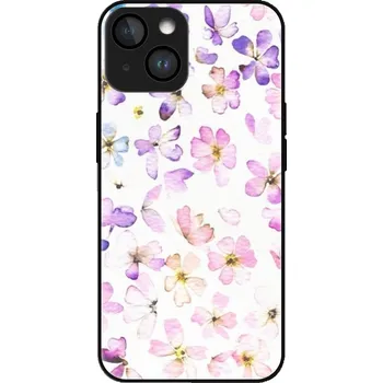 Pouzdro na mobilní telefon iSaprio MagSafe lesklé pouzdro - Apple iPhone 15 - Wildflowers (Lesklé MagSafe pouzdro iSaprio pro Apple iPhone 15 - Wildflowers - tvrzený skleněný obal a ochranný kryt s elegantním designem a měkkými boky)