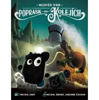 Společenská hra Medvěd WRR: Poprask na kolejích Půjčovna (Na motivy knihy Medvěd Wrr PŮJČOVNA)