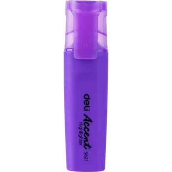 Zvýrazňovač Zvýrazňovač kancelářský 1-5mm ACCENT fialový DELI