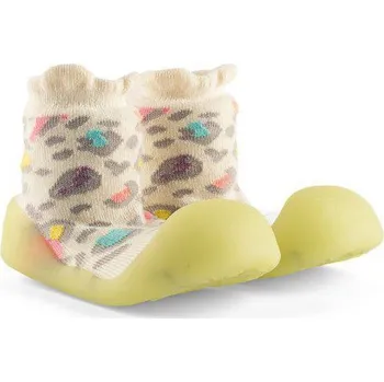 Kojenecké oblečení Chameleon Ponožkové botičky Leopard vel. 135