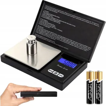 Kuchyňská váha ELEKTRONICKÁ JUBILÉRNÍ VÁHA 0,01-500g S LCD DISPLEJEM