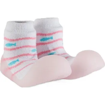 Capáčky Chameleon Ponožkové botičky Blue Fish Vel. 125