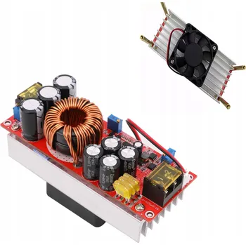 1800W Měnič Napětí 40A DC-DC Boost Modul Step Up 12-60V až 12-90V