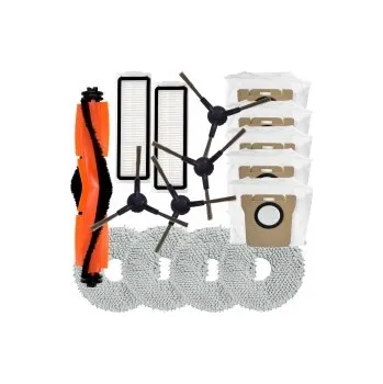 Sada příslušenství pro robotický vysavač HEPA filtry, kartáče pro vysavač XIAOMI Robot Vacuum X20 Pro EU sada sáčků a mopy 16ks