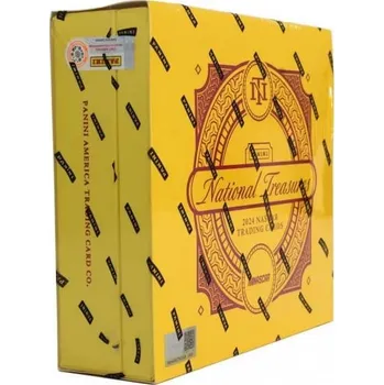 Karetní hra 2024 Panini National Treasures Racing Hobby Box - karty Nascar závodů