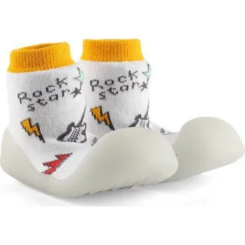 Kojenecké oblečení Chameleon Ponožkové botičky Rockstar vel. 125